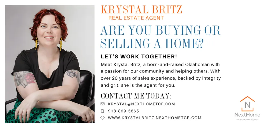 Krystal Britz advertisement as printed in the October 2026 Lawton Spotlight